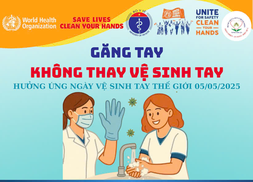 HƯỞNG ỨNG NGÀY HỘI VỆ SINH TAY – 5/5/2025